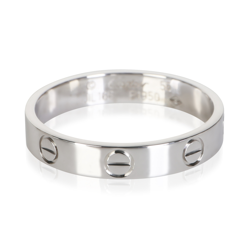 Cartier Platinum Small Model Love Ring
